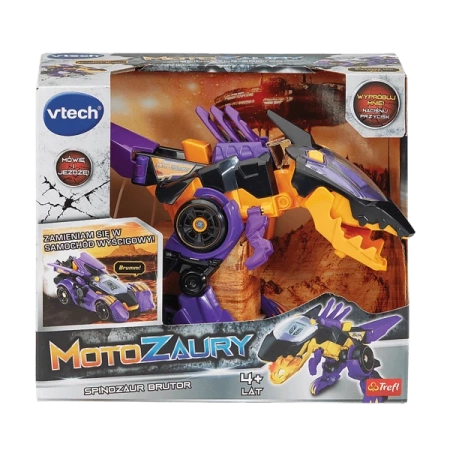 V-Tech Zabawka Interaktywna Motozaury, Spinozaur Brutor 