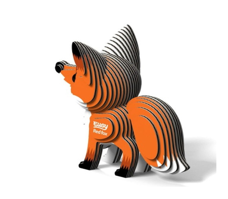 Eugy Eko 3D Układanka Lis