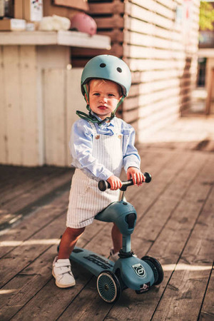 Scootandride Highwaykick 1 Jeździk i Hulajnoga 2w1 1-5 Lat Steel