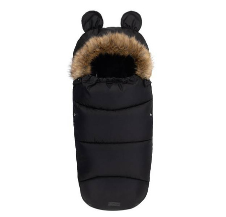 MoMi Śpiworek do Wózka Czarny 