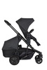 Easywalker Harvey 2 Wózek Głęboko-Spacerowy Night Black (zawiera stelaż, siedzisko z budką i pałąkiem) 
