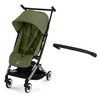 Cybex Libelle 2025 Wózek Spacerowy Rama Taupe Moss Green + Cybex Pałąk