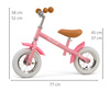 Milly Mally Rowerek Biegowy Marshall Air Pink