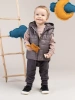  Pinokio Bezrękawnik chłopięcy z kapturem r, 68 cm szary