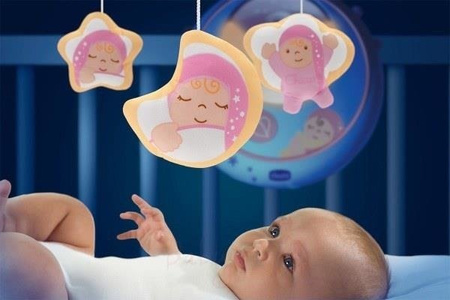 Chicco Karuzela Magic Stars  Różowa NEON