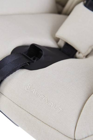 Avionaut Aerofix 2.0 Fotelik Samochodowy 0-18 kg + Baza ISOFIX 02 Beige Melange AV-350 /AF.NL.02