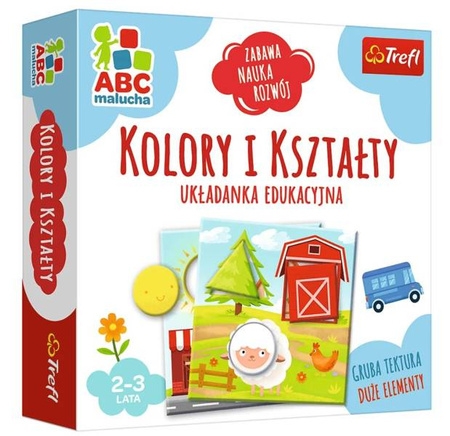 Trefl  Kolory i Kształty/ABC Malucha Gra Edukacyjna 