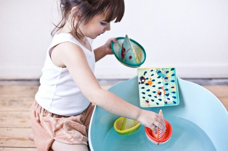 LILLIPUTIENS 3 łódeczki do kąpieli 6 m+