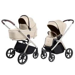 Carrello Vector CRL-6550 Wózek Głęboko-Spacerowy Seashell Beige