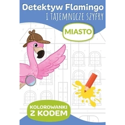 Trefl Detektyw Flamingo i Tajemnicze Szyfry. Kolorowanki