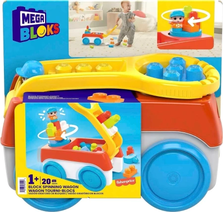Mega Bloks Block Spinning Wagon HHN00
