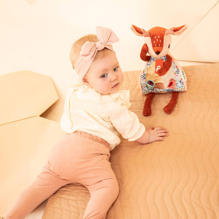 Lilliputiens Przytulanka aktywizująca z lusterkiem "A kuku" Sarenka Stella 6 m+