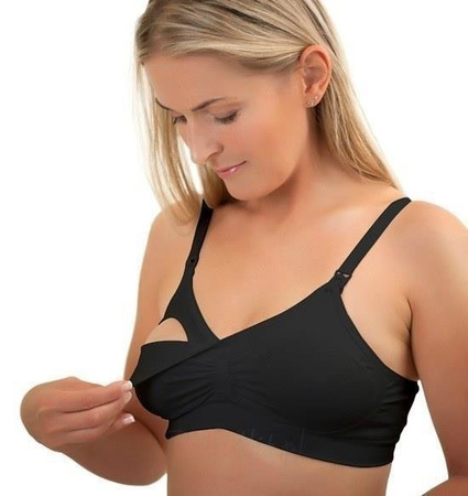 Babyono Biustonosz Dla Matek Karmiących I Kobiet W Ciąży 506 F 75-80 / Czarny