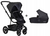 Easywalker Harvey 2 Wózek Głęboko-Spacerowy Night Black (zawiera stelaż, siedzisko z budką i pałąkiem) 