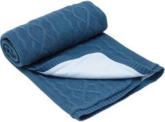 Eko - Kocyk Dziecięcy 85x75 cm Grafit