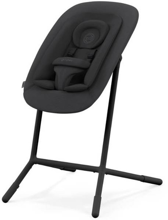 Cybex Lemo Krzesełko Bujaczek Zestaw 4w1 Stunning Black