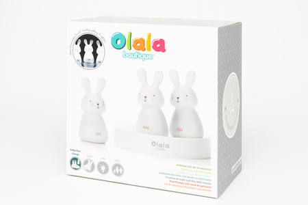 Olala Boutique Zestaw 3 Lampek Nocnych LED Króliczki