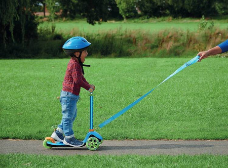 Trunki Składna Hulajnoga Mała Niebieska