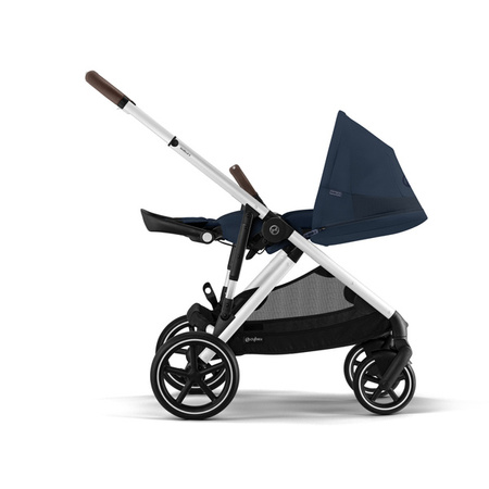 Cybex Siedzisko Do Wózka Gazelle S Rama Srebrna Ocean Blue