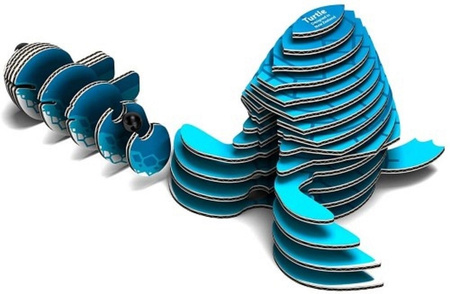 Eugy Eko 3D Układanka Żółwik