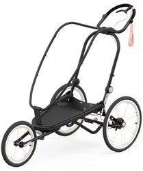 Cybex Zeno Stelaż Przyczepki Do Biegania Do Roweru Cybex Sports Czarna z Różowymi Detalami