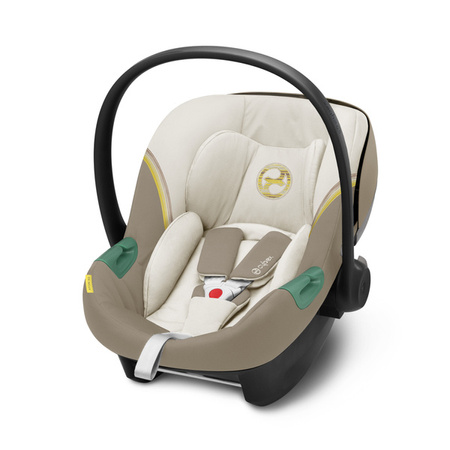Cybex Aton S2 i-Size Fotelik Samochodowy 0-13kg Seashell Beige 2023 + Cybex Baza One Isofix