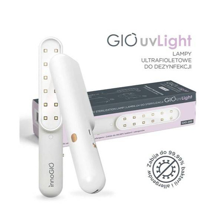 InnoGIO Lampka Sterylizująca UV GIOuvLight GIO-200