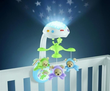 Fisher Price Karuzelka Z Misiami 3w1 Cdn41