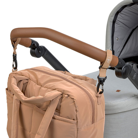 Lassig Green Label Torba dla mam z akcesoriami Everyday almond