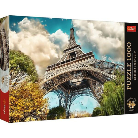 Trefl Wieża Eiffel w Paryżu, Francja Puzzle 1000 el. 