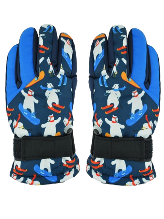 Noviti Rękawiczki Narciarskie 5P Chłopięce Narciarz Rozmiar 12