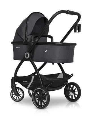 Euro-Cart Crox Wózek Głęboki Coal