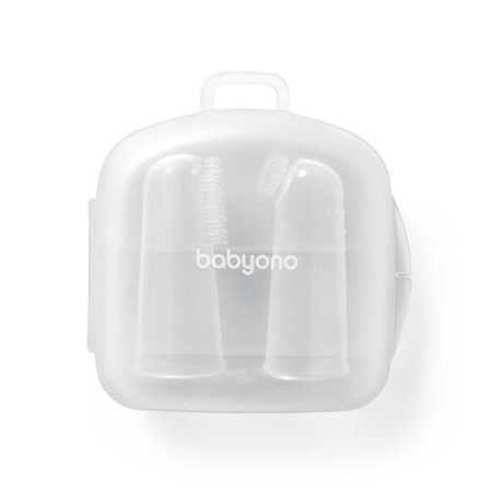 Babyono Szczoteczki do Zębów dla Niemowląt na Palec