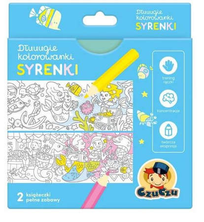 CzuCzu Dłuugie Rysowanki Syrenki