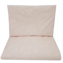 EKO KOMPLET POŚCIELI KPO-07/2 PUDROWY RÓŻ GWIAZDKA