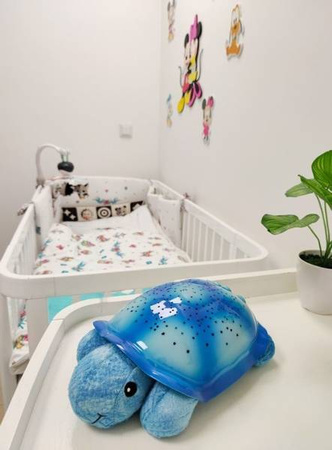 Cloud B Twilight Turtle Blue Lampka Nocna z Projekcją Świetlną Żółw Niebieski