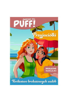 Trefl Książeczka Puff Magiczny Pył Królestwo Brokatowych Ozdób Przyjaciółki 