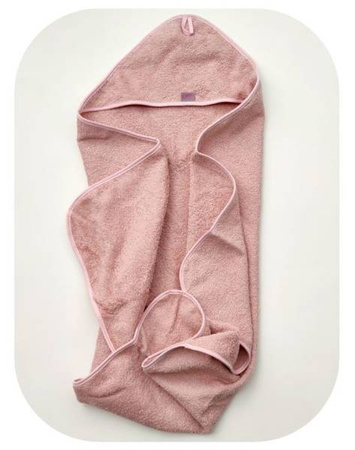 Ega Okrycie Kąpielowe Z Kapturkiem 75/75 1310 Brudny Róż
