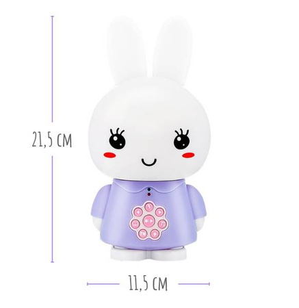Alilo Honey Bunny Króliczek G6 Fioletowy