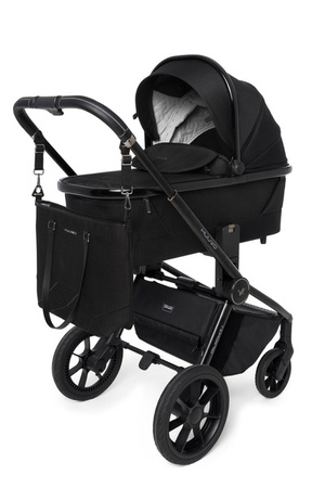 Muuvo Quick SE 2 Wózek Głęboko-Spacerowy Paradise Gold + Cybex Aton B2 i-Size Fotelik Samochodowy 0-13kg + Baza One Volcano Black