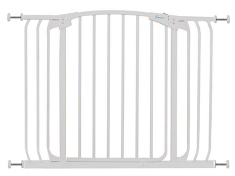 Dreambaby Bramka Bezpieczeństwa Dla Dzieci Chelsea (W:97-106cmxH:75cm) Biała