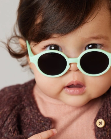 IZIPIZI Okulary Przeciwsłoneczne dla Dzieci 0-9 msc Aqua Green D