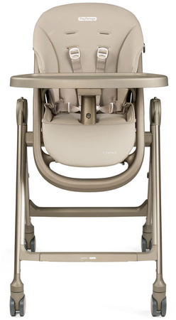 PegPerego Living Regulowane Krzesełko do Karmienia Dziecka z Funkcją Leżaczka | Space Sand