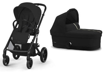 Cybex Balios S Lux Wózek Głęboko-Spacerowy Moon Black
