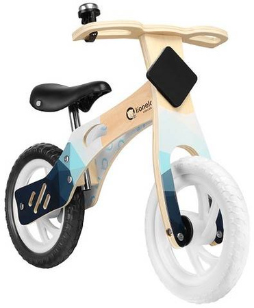 Lionelo Rowerek Biegowy Drewniany Willy Indigo