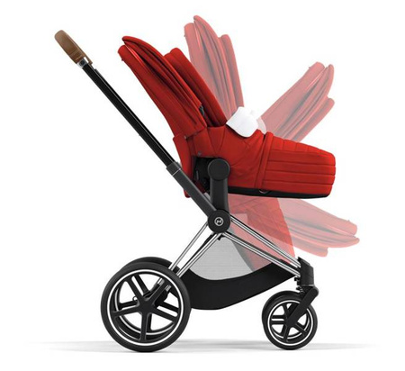 [OUTLET] Cybex Priam 4.0 Wózek Spacerowy Autumn Gold - stelaż Chrome