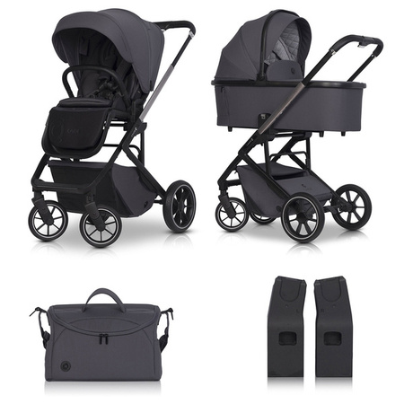 [OUTLET] Cavoe Moi+ Wózek Głęboko-Spacerowy 2w1 + Torba + Adaptery Iron