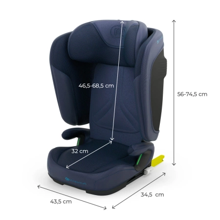 Kinderkraft Unity 2 Fotelik Samochodowy 15-50 kg Granatowy
