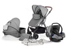 KinderKraft Moov Wózek Wielofunkcyjny 3w1  Grey