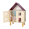 Janod Drewniany Domek Dla Lalek z 11 akcesoriami 3+ Twist